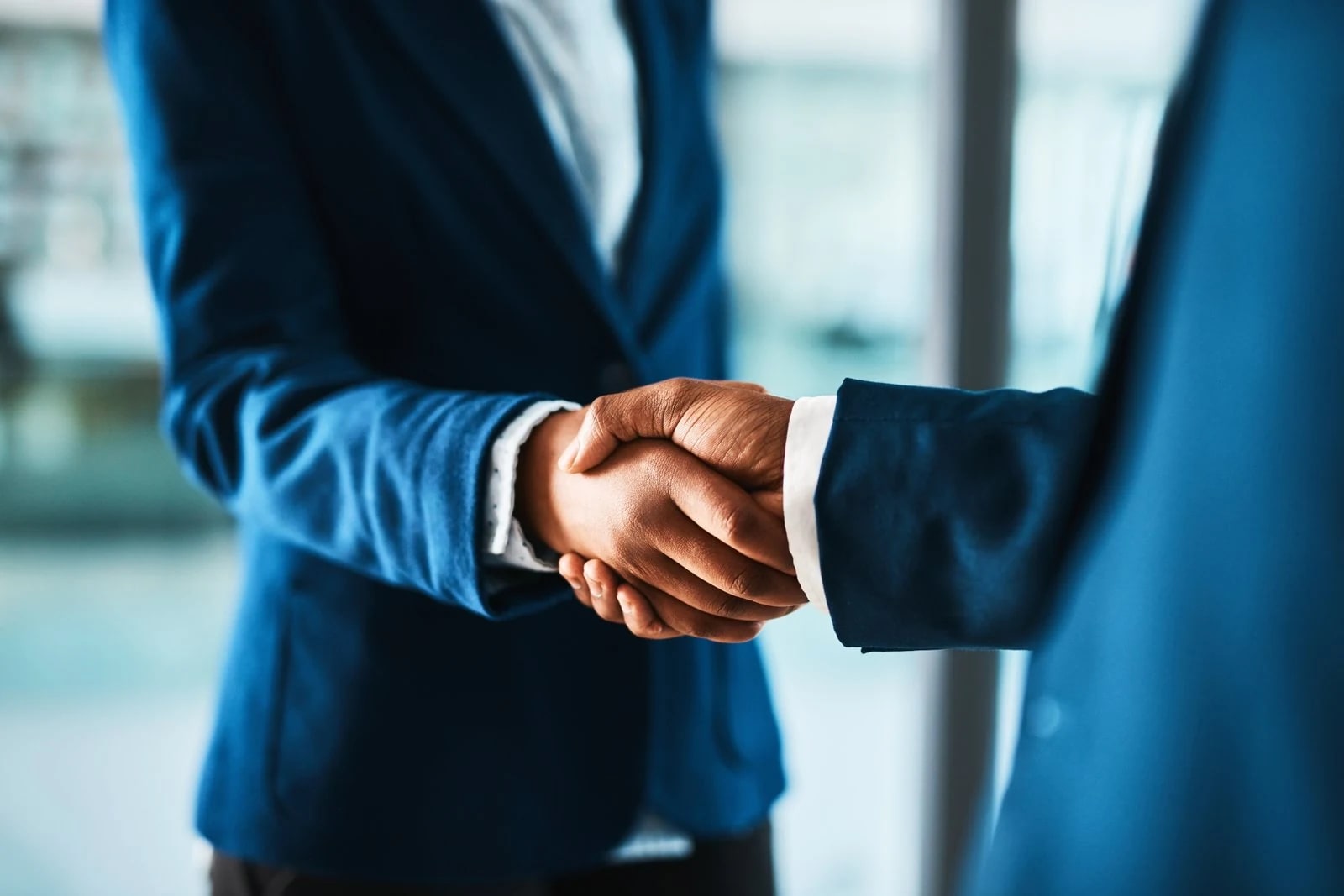 A business handshake from the A2S website