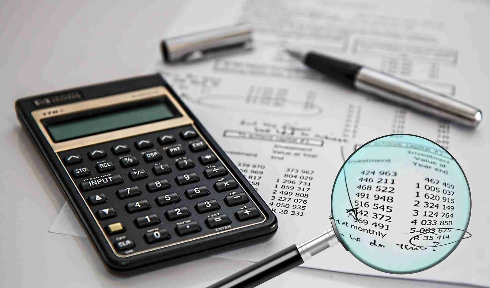 Financial records from the A2S website